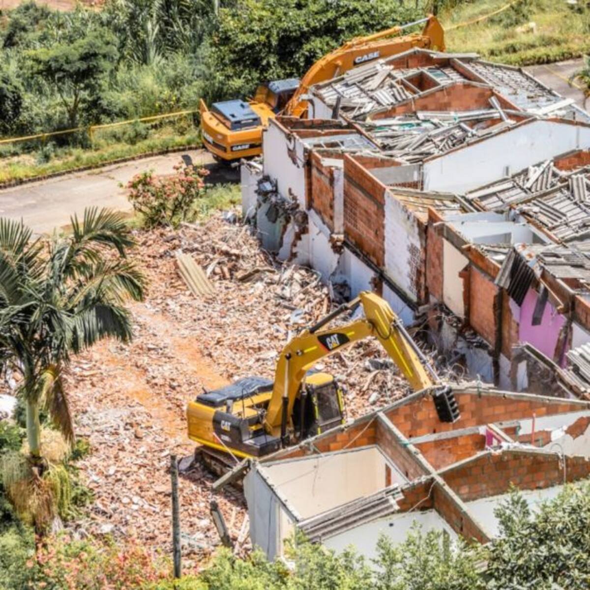Empezó el proceso de demolición del conjunto Portal de la Villa de Pereira