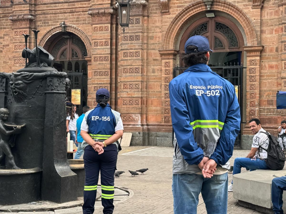 Siguen los operativos para proteger el espacio público en zonas de alta afluencia religiosa