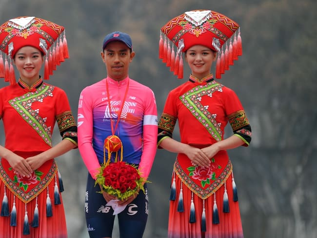 Daniel Felipe Martínez fue segundo en el Tour de Guangxi