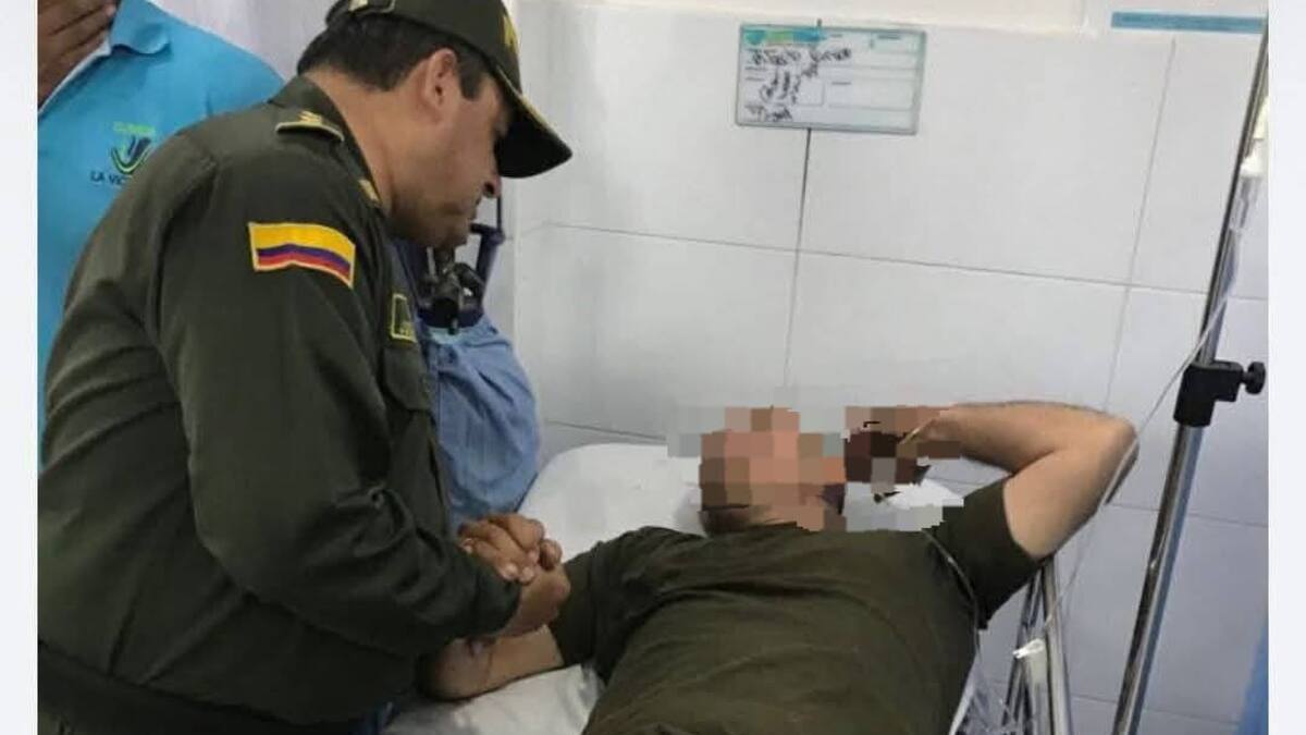 Intercambio de disparos en Gigante deja un presunto delincuente muerto y dos policías heridos