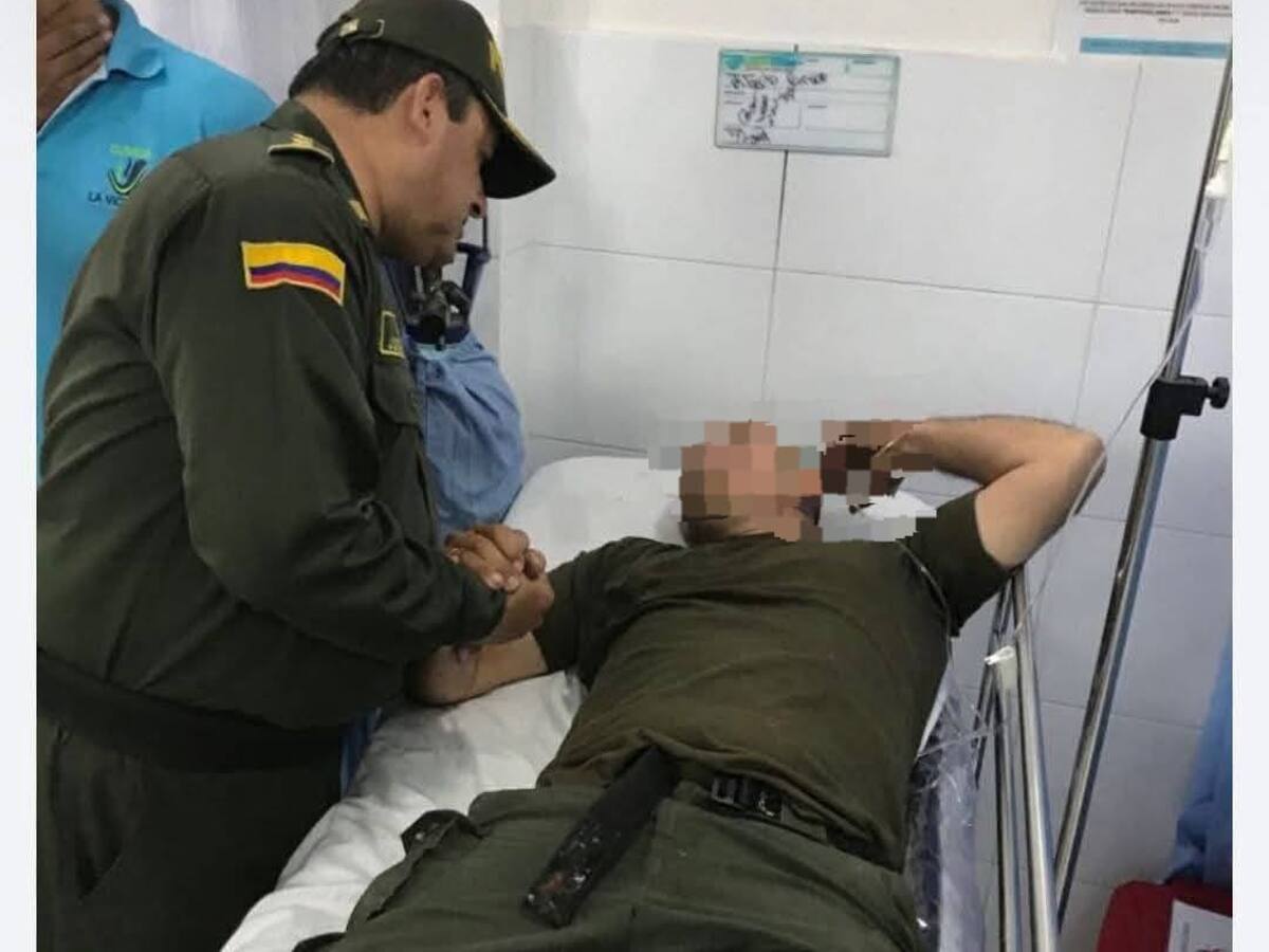 Intercambio de disparos en Gigante deja un presunto delincuente muerto y dos policías heridos