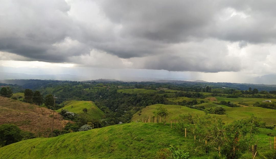 Mirador en Filandia en el Quindío