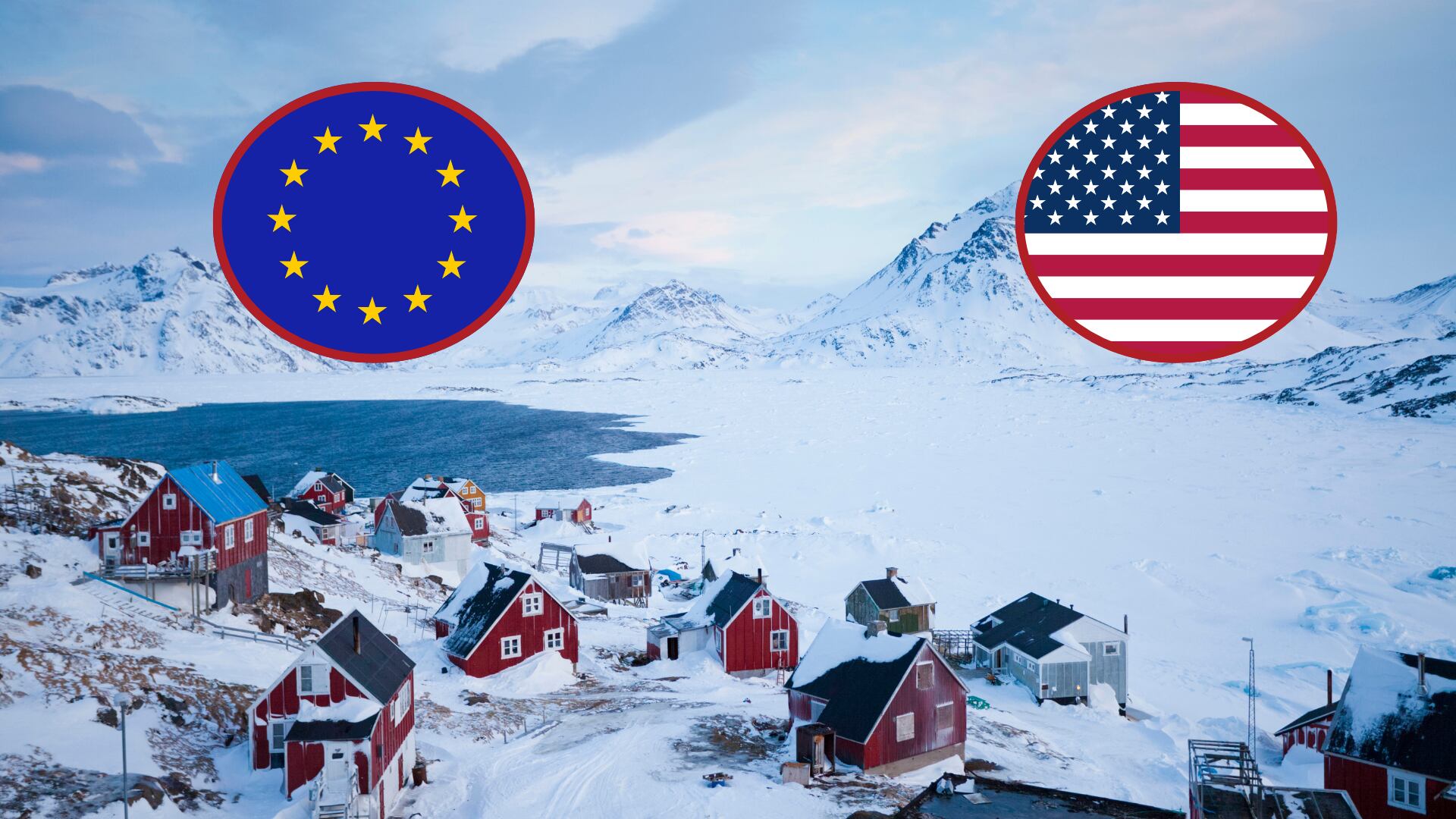 Unión Europea. Estados Unidos. Groenlandia. Fotos: Getty Images.