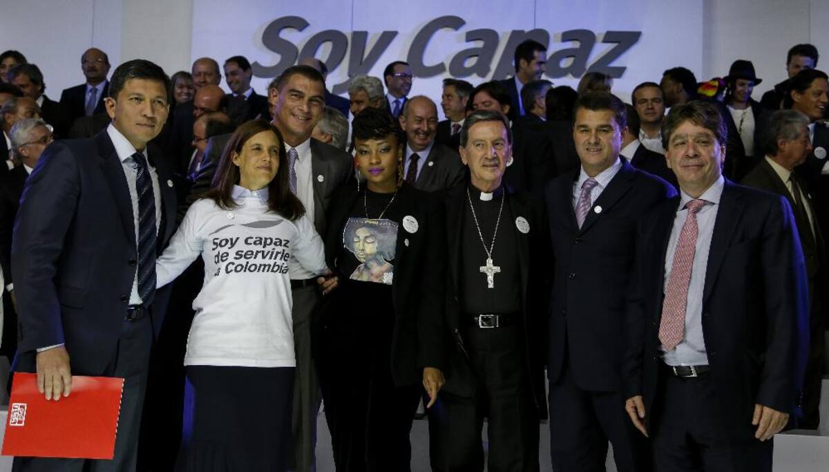Este lunes se realizo el lanzamiento de la campaña en el Club el Nogal de Bogotá y contó con la participación de los medios de comunicación del país.