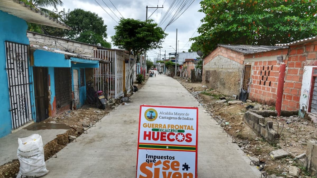 Después de 40 años en el barro, la Calle 81 de Nuevo Paraíso por fin es una realidad
