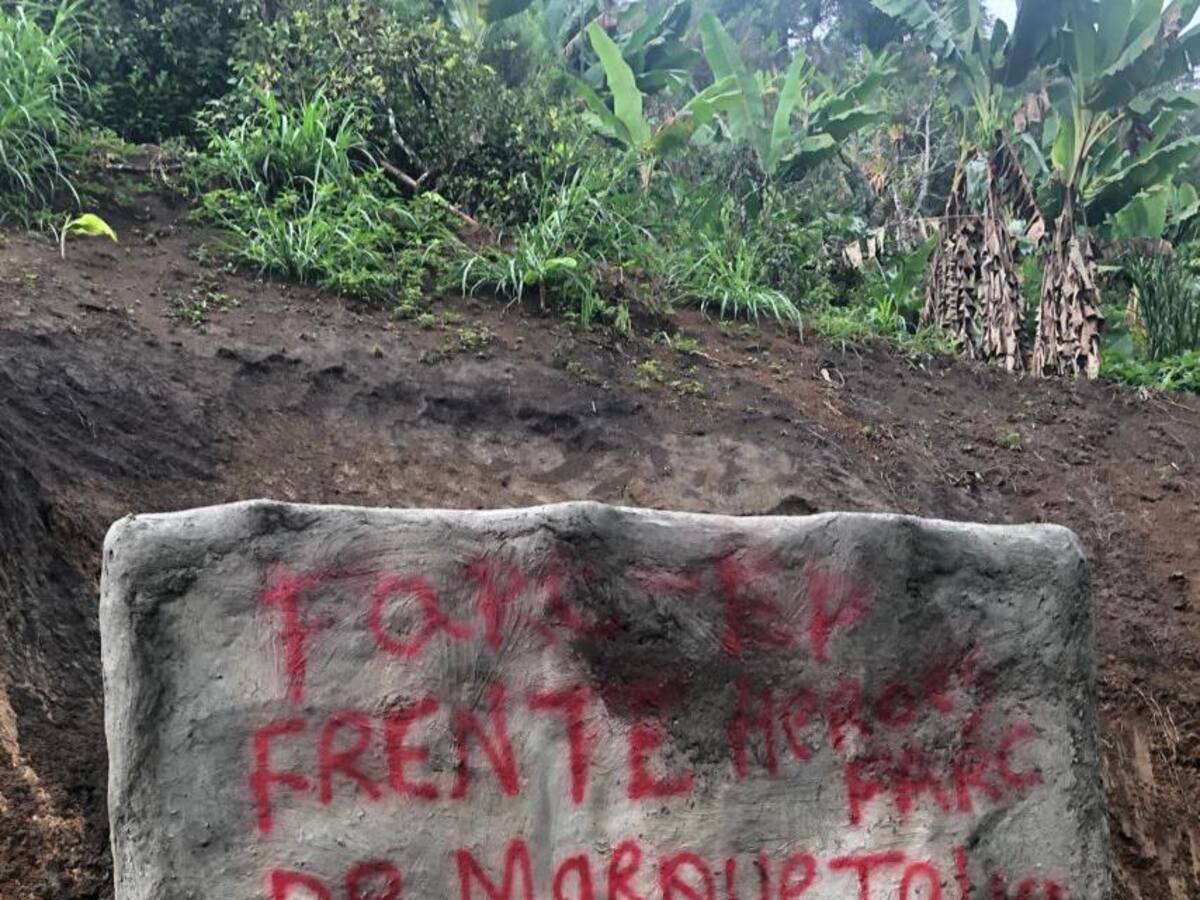 Inescrupulosos estarían detrás de mensajes alusivos a las Farc en Quindío