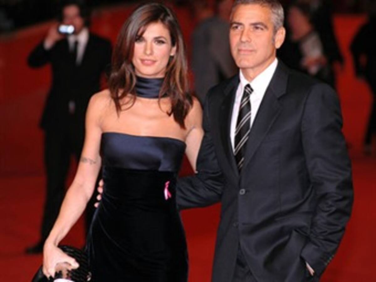 George Clooney y Elisabetta Canalis rompen su relación sentimental