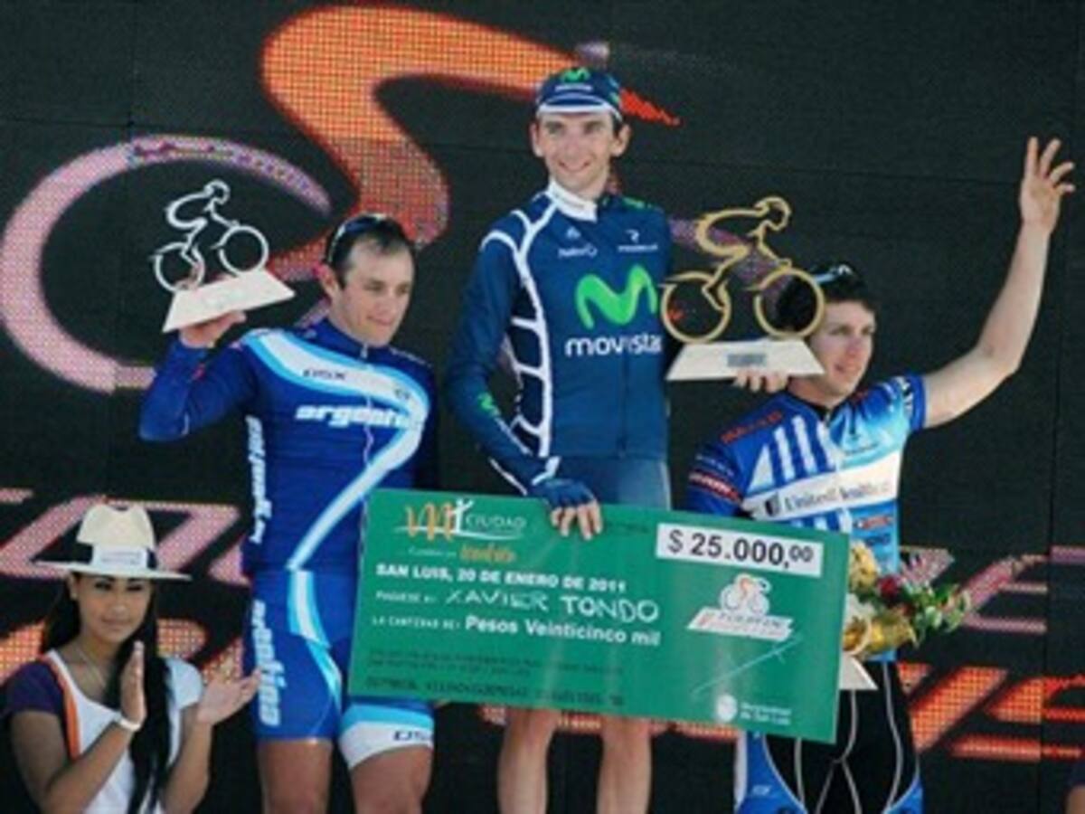José Serpa cedió liderato del Tour de San Luis