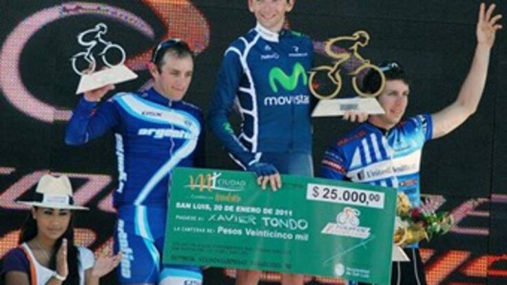 José Serpa cedió liderato del Tour de San Luis