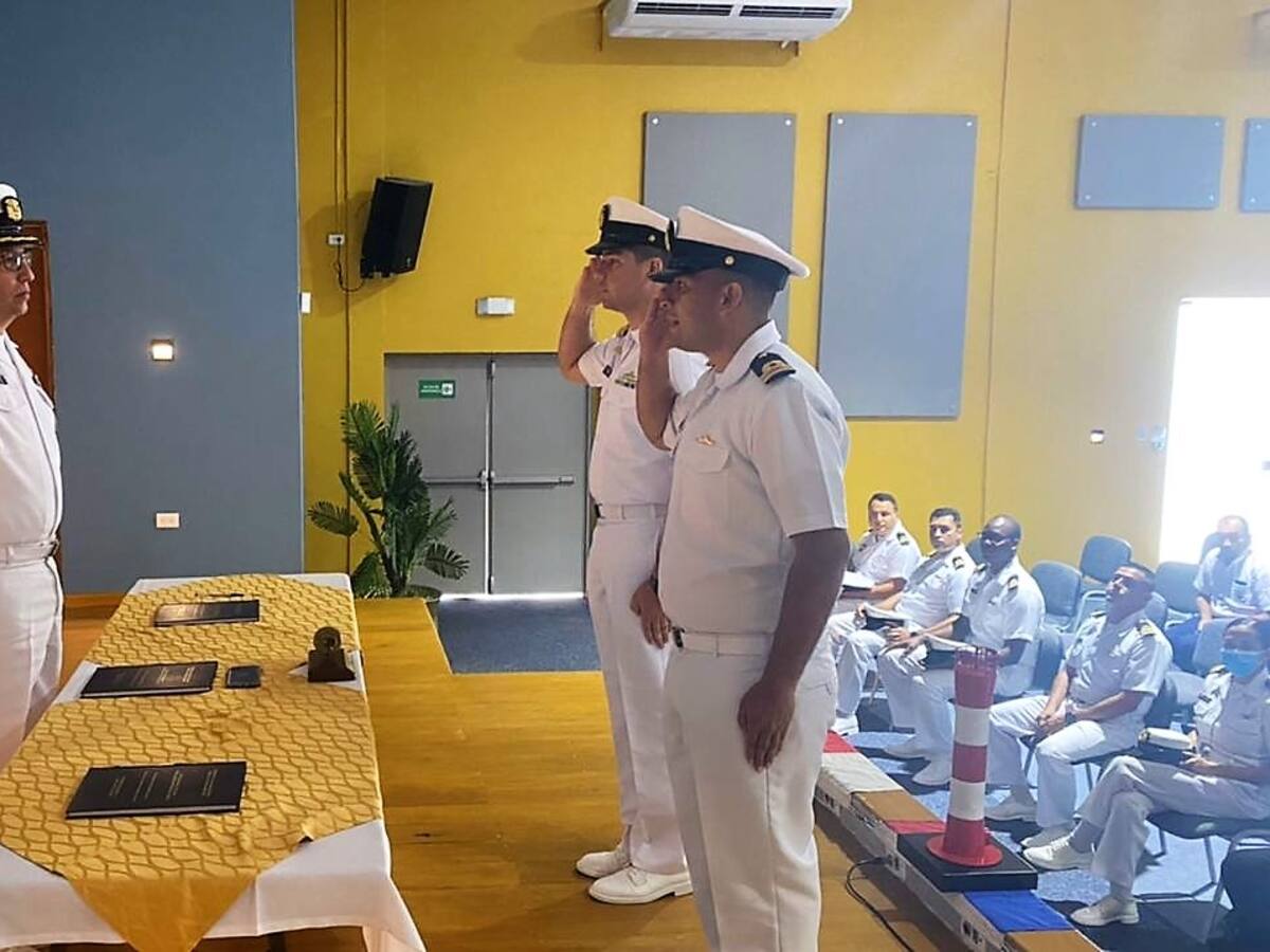 Relevo en la jefatura de Señalización Marítima del Caribe de la Dimar