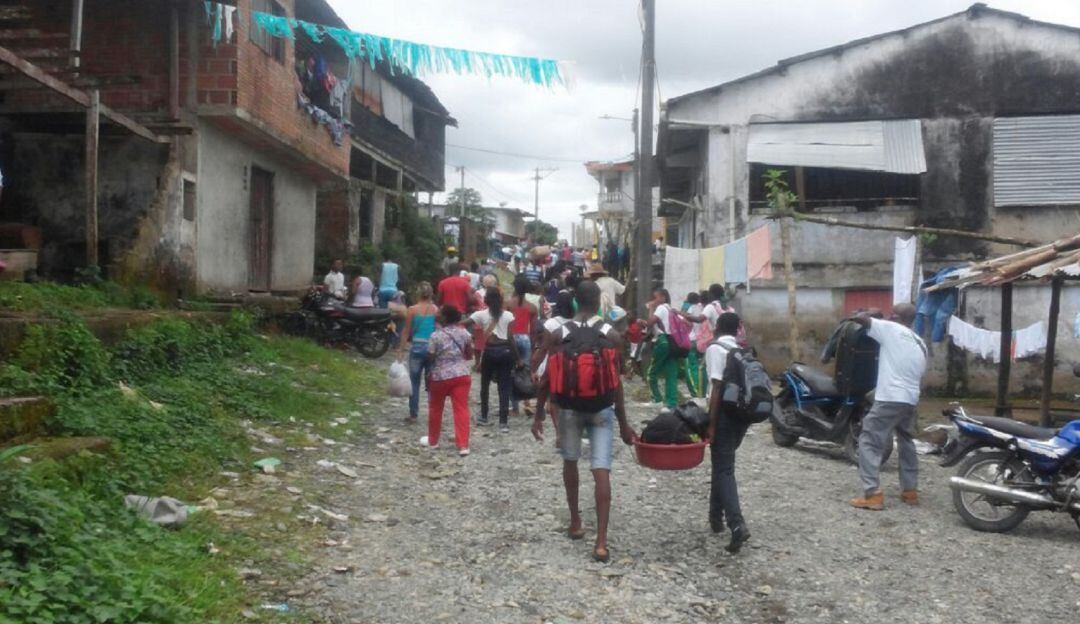 Imagen de referencia desplazados