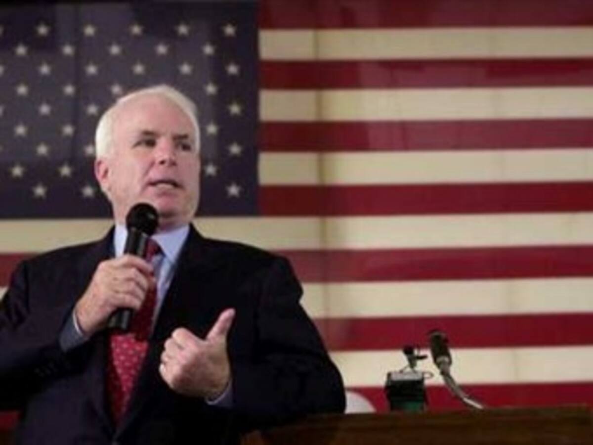 McCain borra la ventaja de Obama en la Florida