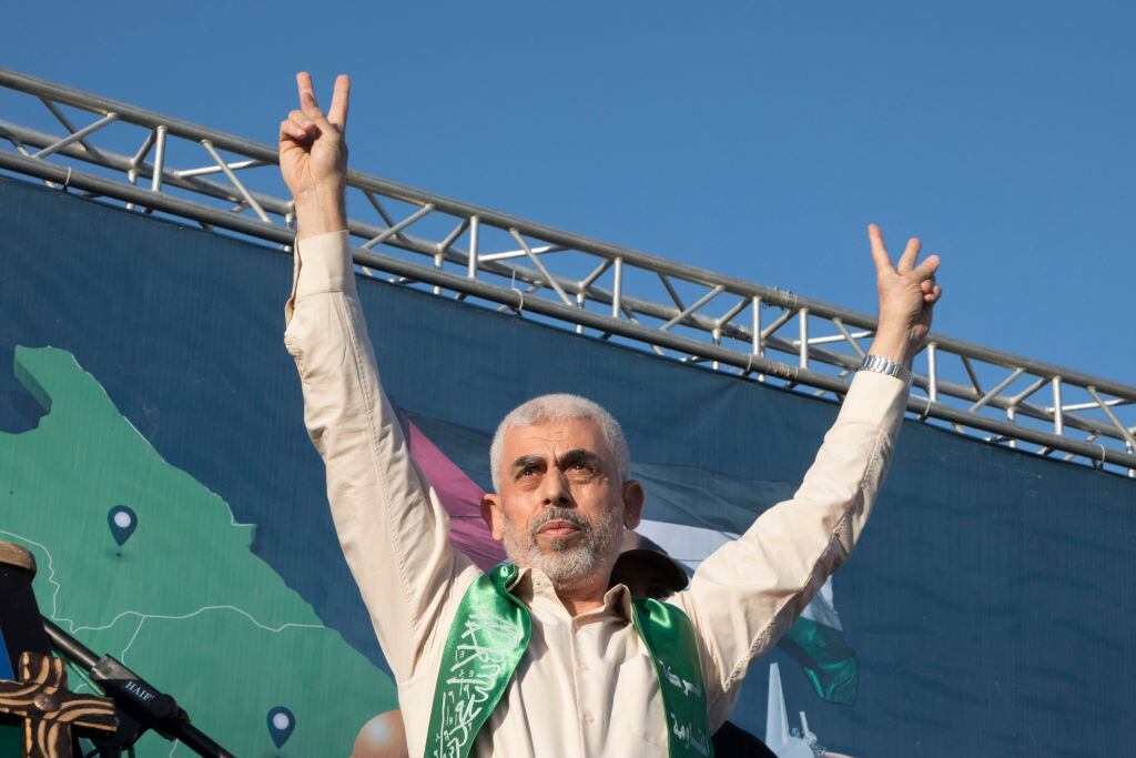 Yahya Sinwar, líder de Hamás. Foto: Getty Images.