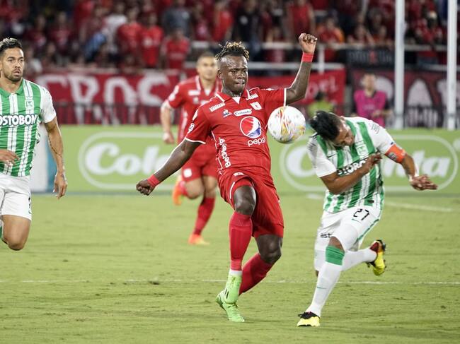 CALI 02 de octubre de 2022. Atlético Nacional vs. América de Cali por la fecha 15 de la Liga BetPlay II-2022 en el Estadio Pascual Guerrero. (El País)