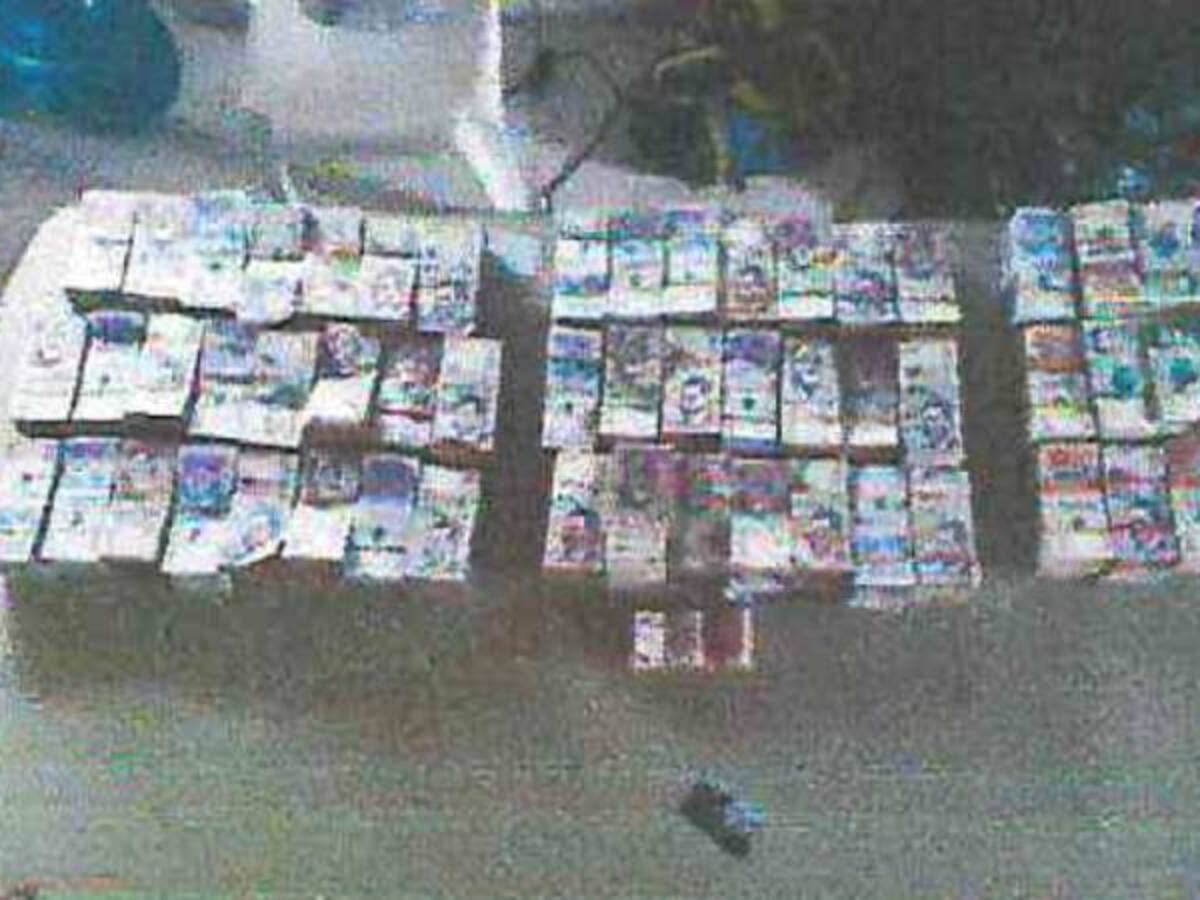 Incautado camión con caleta de 1.279 millones de pesos