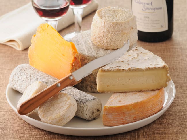 Getty Images / Diferentes tipos de quesos