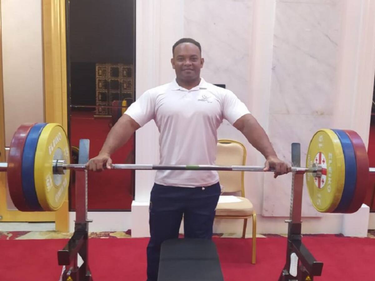 Medalla de oro para Fabio Torres en Copa Mundo de Para Powerlifting