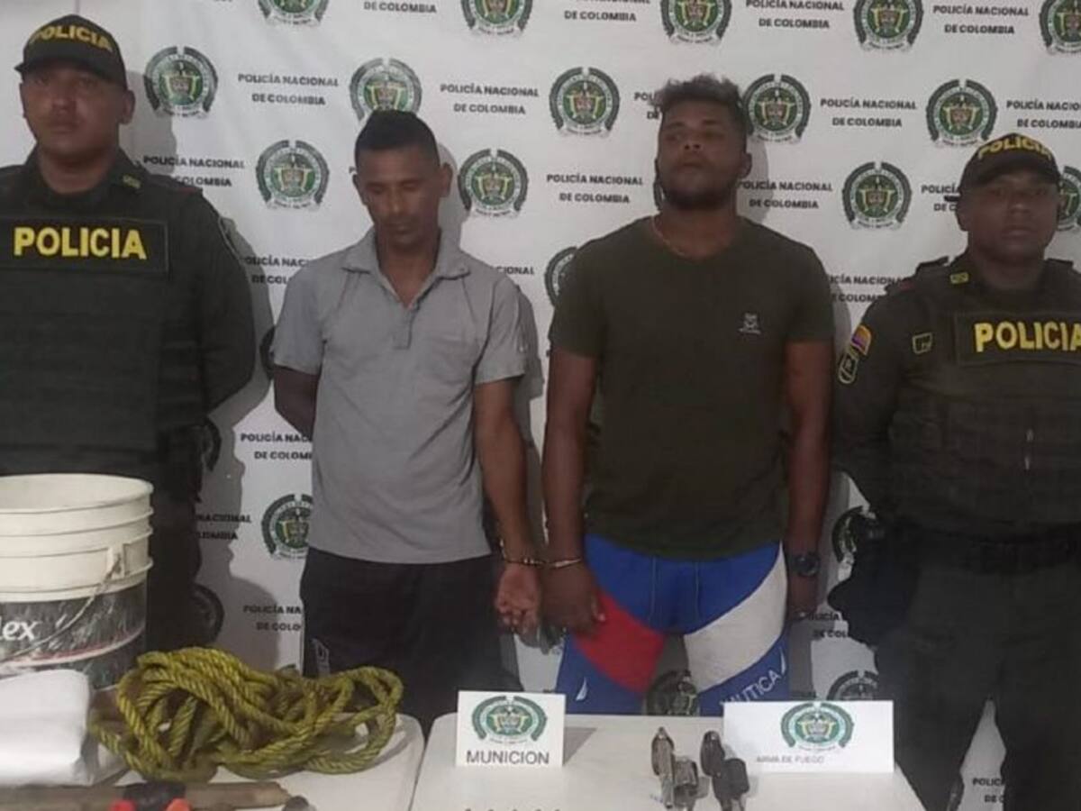 Dos presuntos cuatreros capturados en San Cristóbal, Bolívar