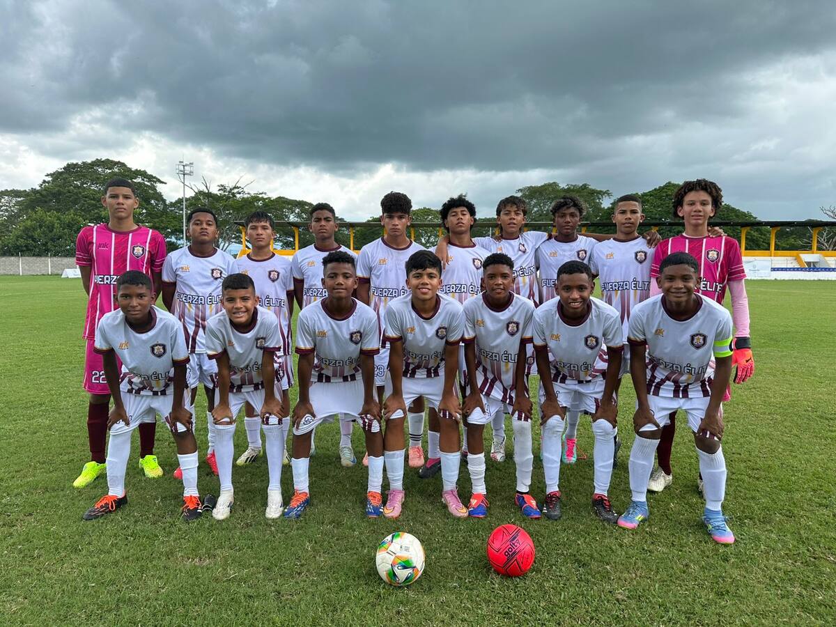 Fuerza Élite entre los mejores equipos del Torneo Nacional Difútbol Sub-13