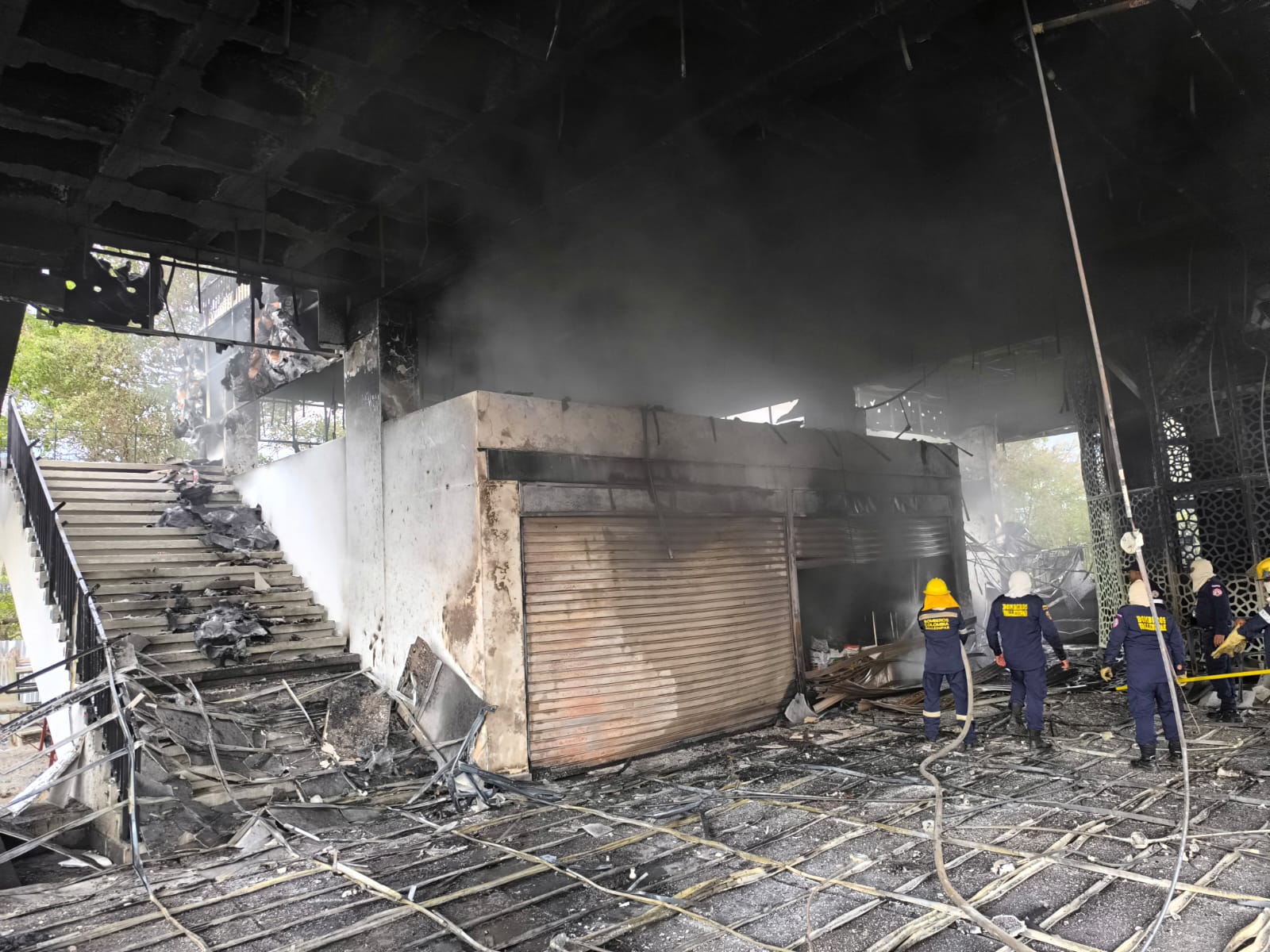Incendio en Santo Ecce Homo de Valledupar