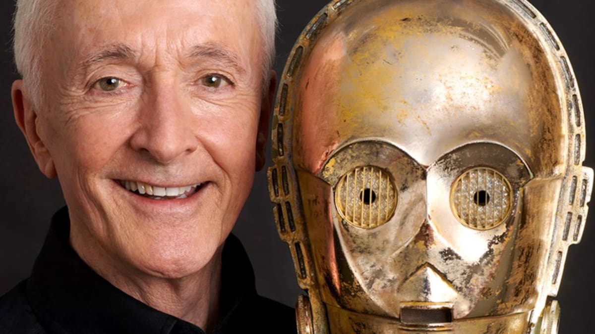 Anthony Daniels, C-3PO de Star Wars, llega a la Comic Con Colombia 2022