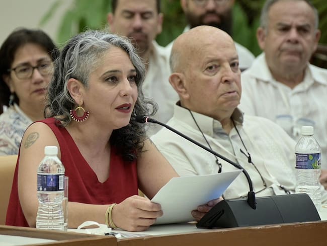 Senadora María José Pizarro, integrante delegación del gobierno que dialoga con el ELN. Cortesía