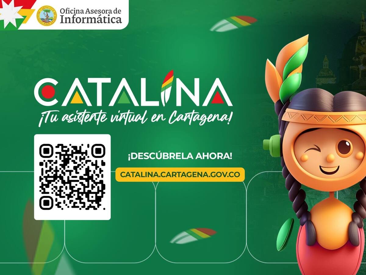 Cartagena lanza "Catalina", su asistente virtual basada en inteligencia artificial