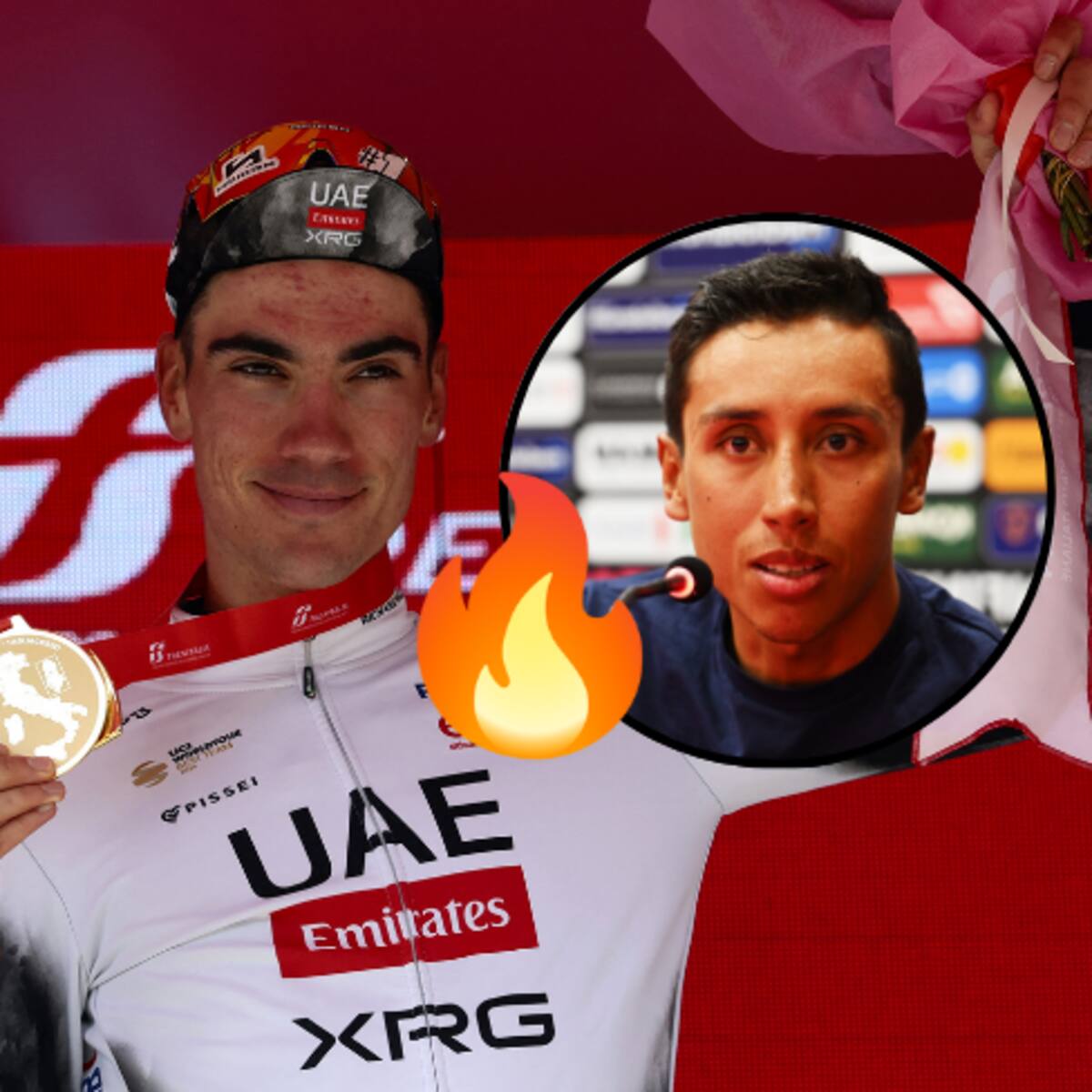 Juan Ayuso explica cómo venció a Egan Bernal en la etapa 7 del Giro de Italia: ¿Fue error del INEOS?