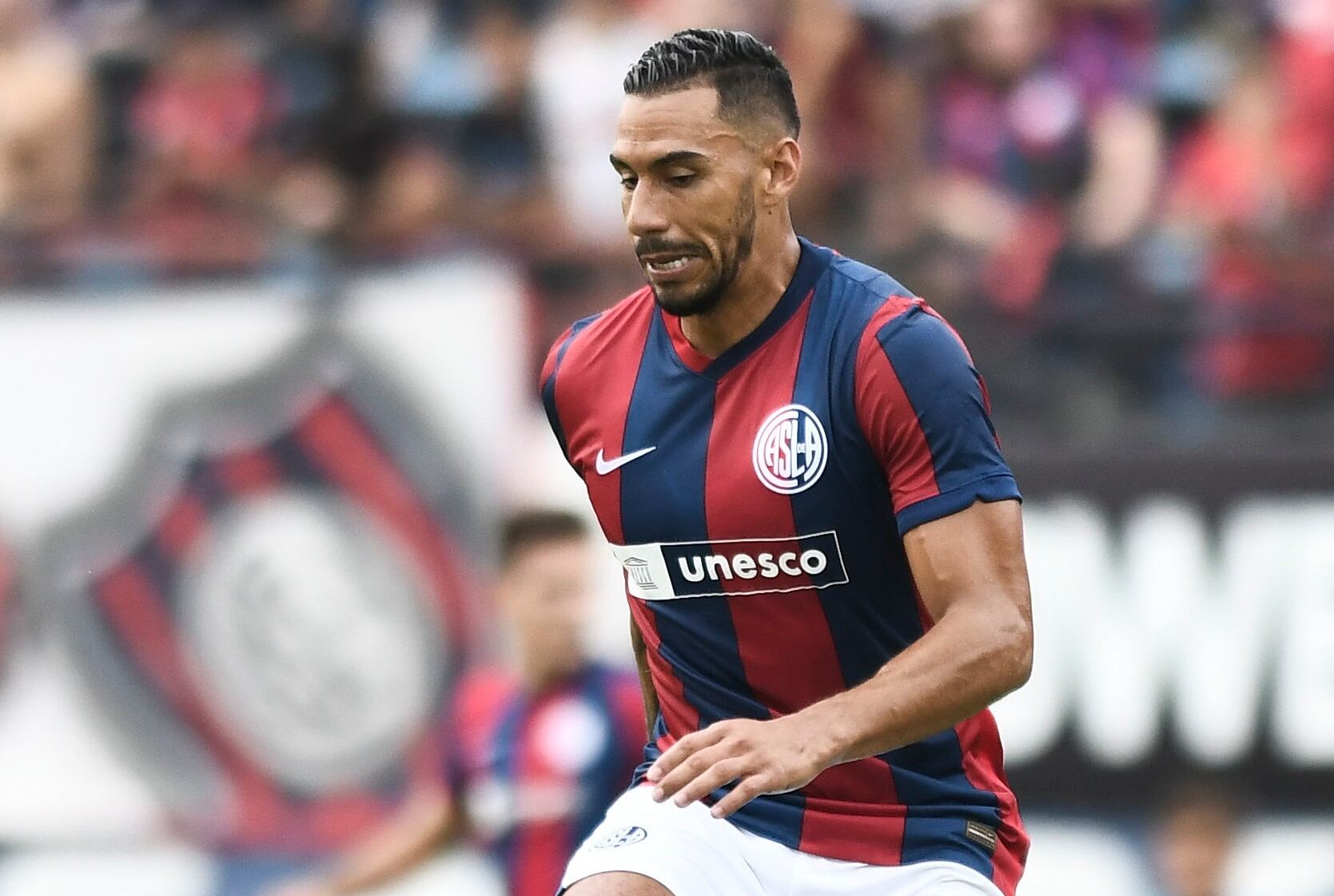 Yeison Gordillo, exjugador de San Lorenzo. (Photo by Rodrigo Valle/Getty Images)