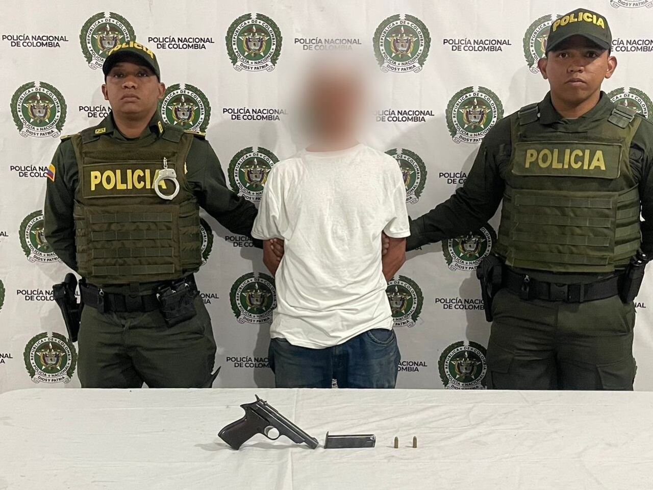 Capturado balacera en Rionegro- foto alcaldía