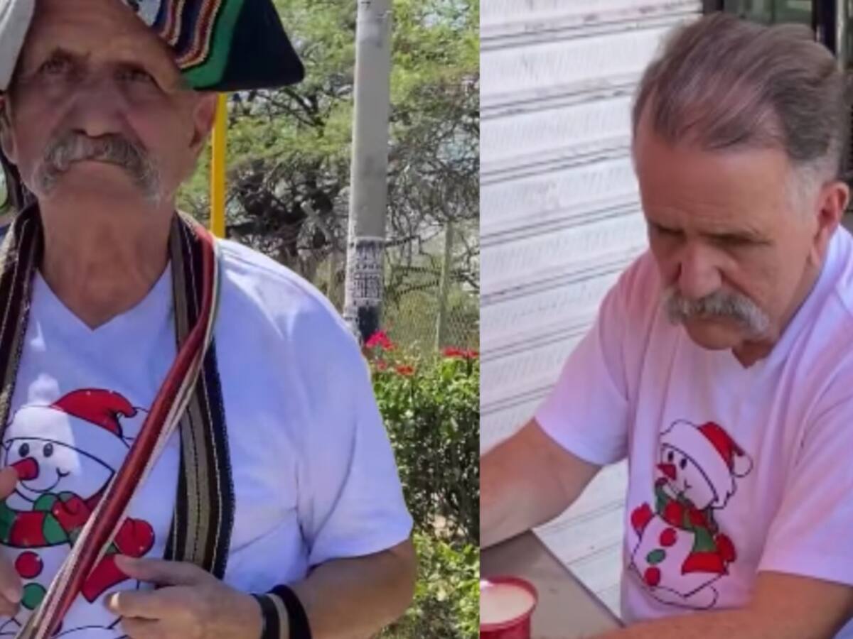 Hombre Caimán pasó de ser una estrella en la TV a vender bolsos en la calle