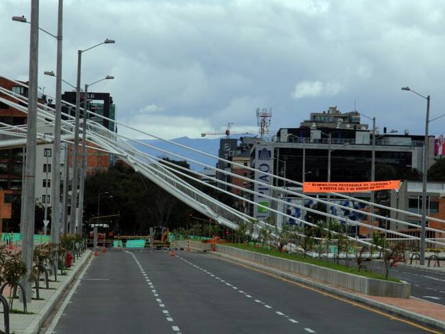 Puente de la Carrera 11 que colapsó en Bogotá 