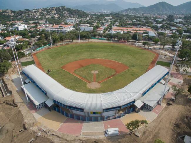 Estadio de béisbol de Santa Marta. /FOTO ALCALDÍA