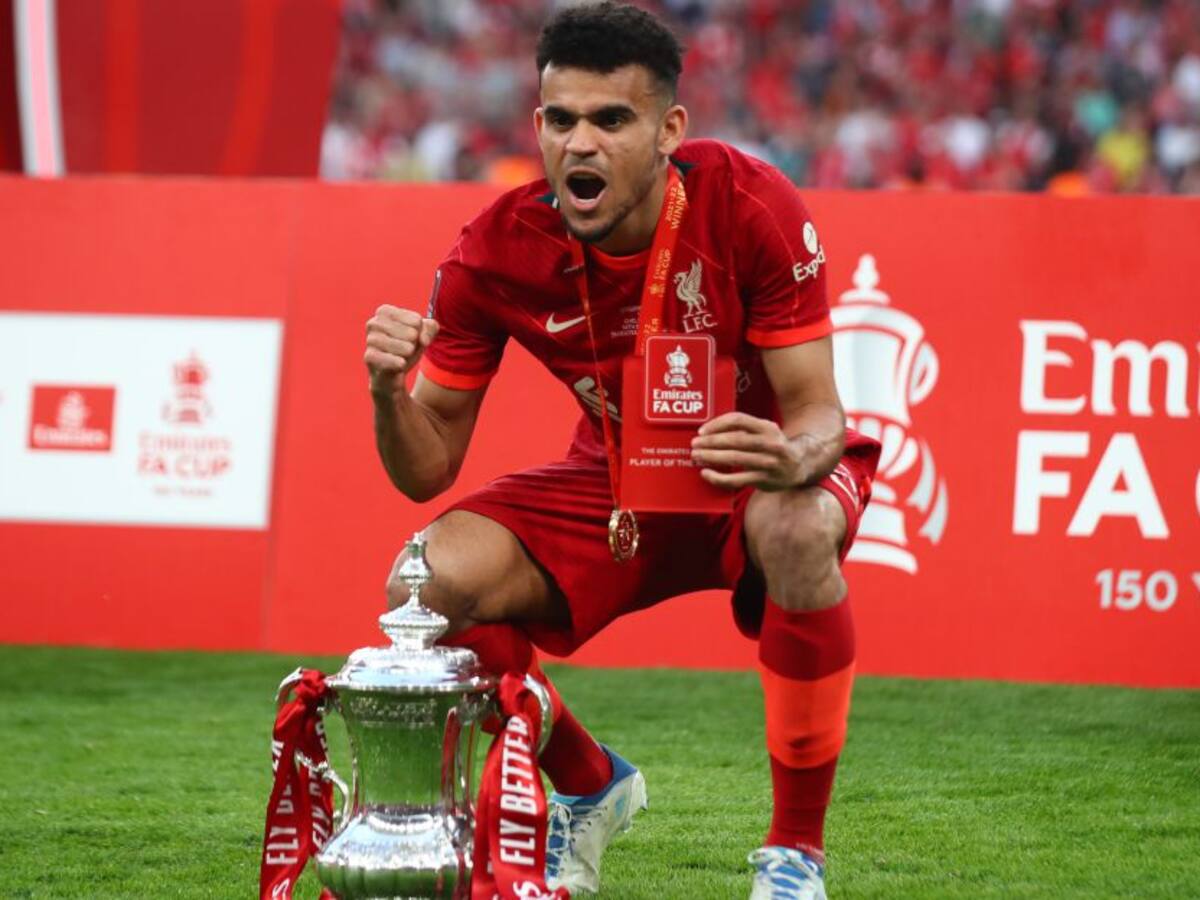 Campeón y goles: Así le fue a Luis Díaz en primera temporada con Liverpool