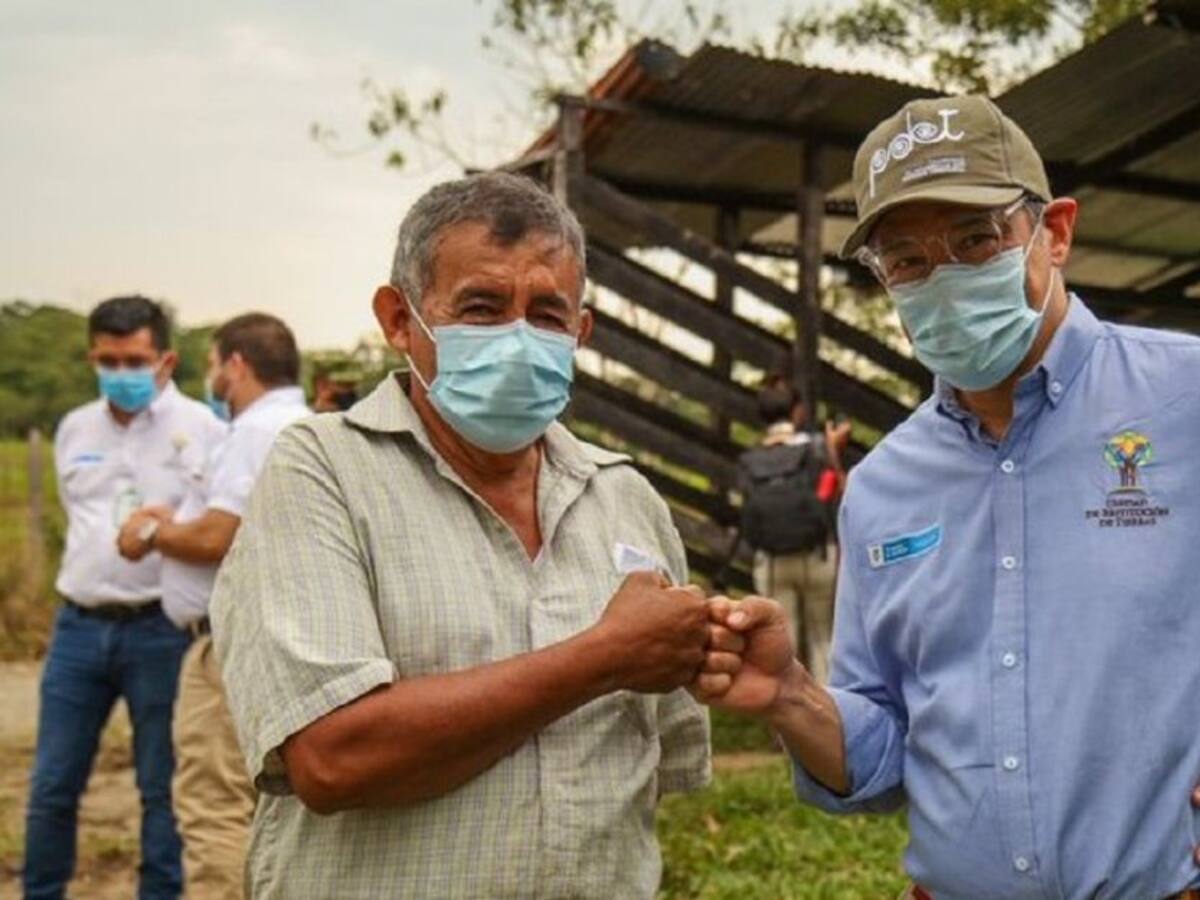 Programa de restitución está valorizando los predios rurales en Colombia