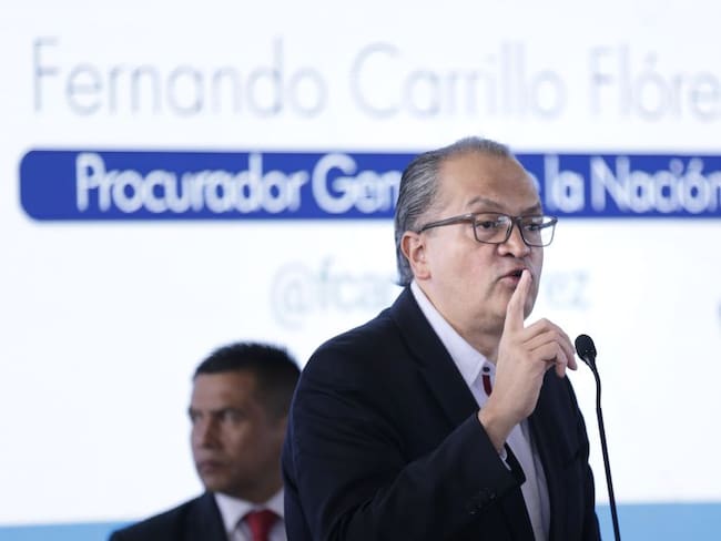 El Procurador General de la Nación, Fernando Carrillo Flórez. 