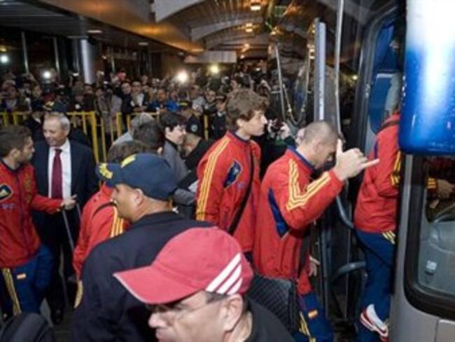 La selección española llega a Costa Rica para el amistoso del martes