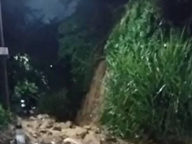 Emergencias en Bucaramanga tras fuerte aguacero