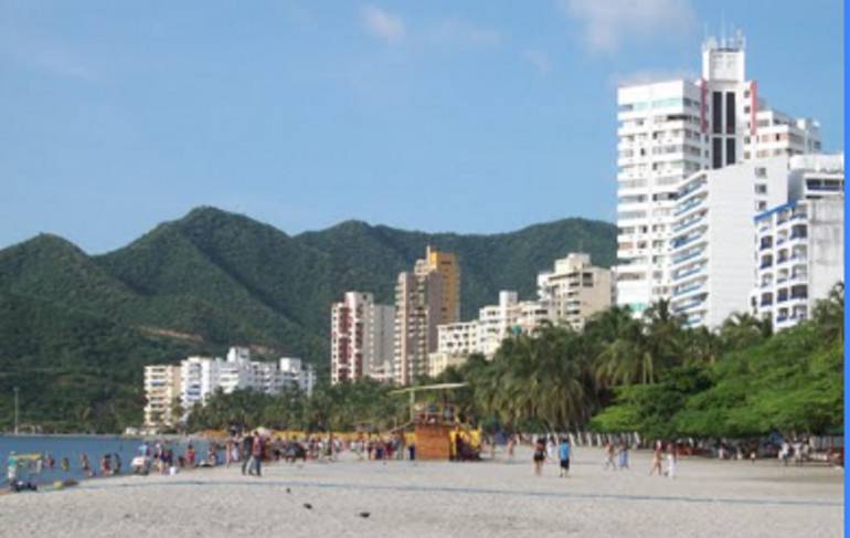 El Rodadero, Santa Marta. /FOTO GOOGLE MAPS