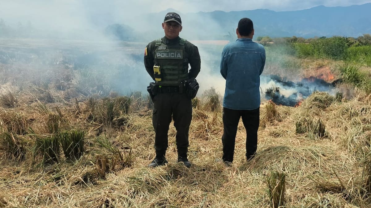 Capturan en Palermo a hombre señalado de provocar quema que puso en riesgo zona rural