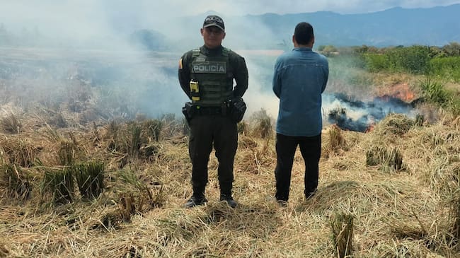 En barrios del oriente de Neiva y algunos municipios del Huila. Foto Bomberos Voluntarios..