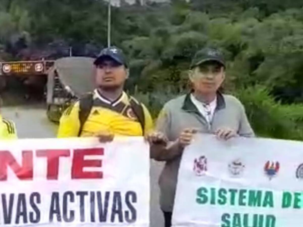 Con protesta retirados de la Policía en Boyacá exigirán prestación de servicios de salud