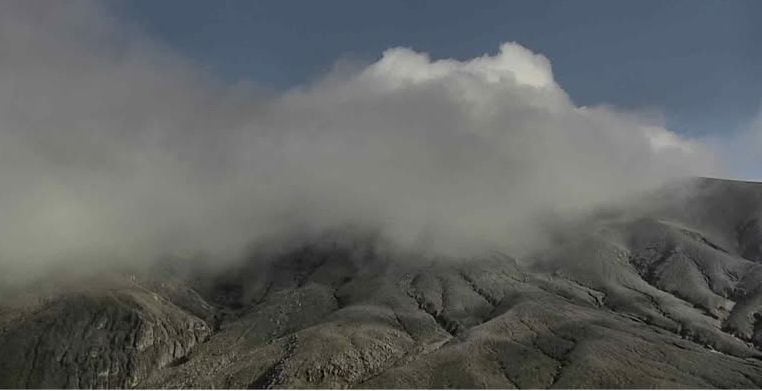 Volcán Puracé. Crédito: Servicio Geológico Colombiano.