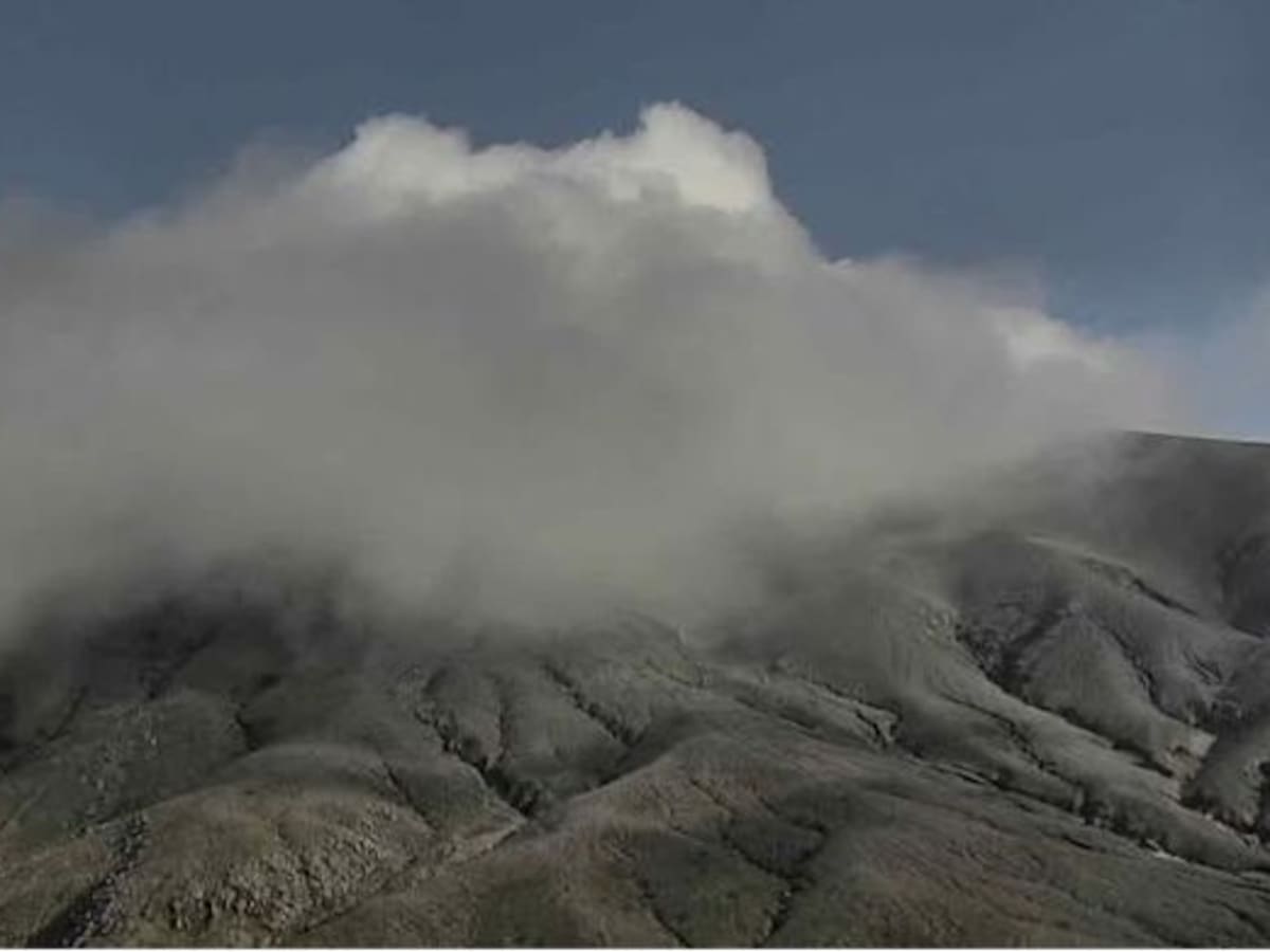 Volcán Puracé registró disminución en su actividad, la alerta sigue en naranja
