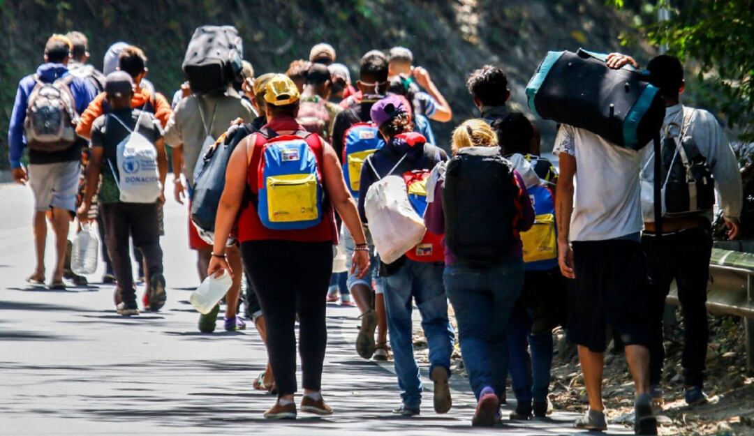 Migrantes venezolanos