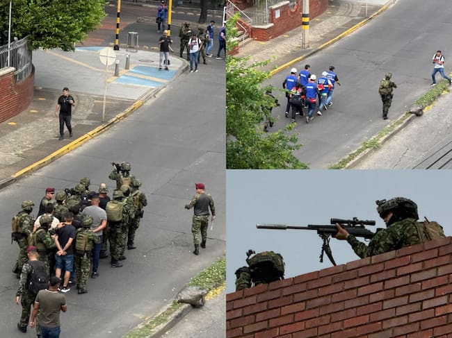 Simulacro en el Palacio de Justicia en Cúcuta / Foto Caracol Cúcuta