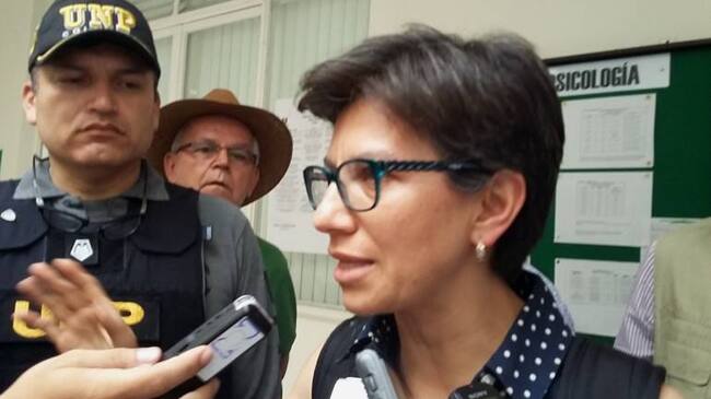 La congresista de nuevo arremetió contra la ex gobernadora Sandra Paola Hurtado.