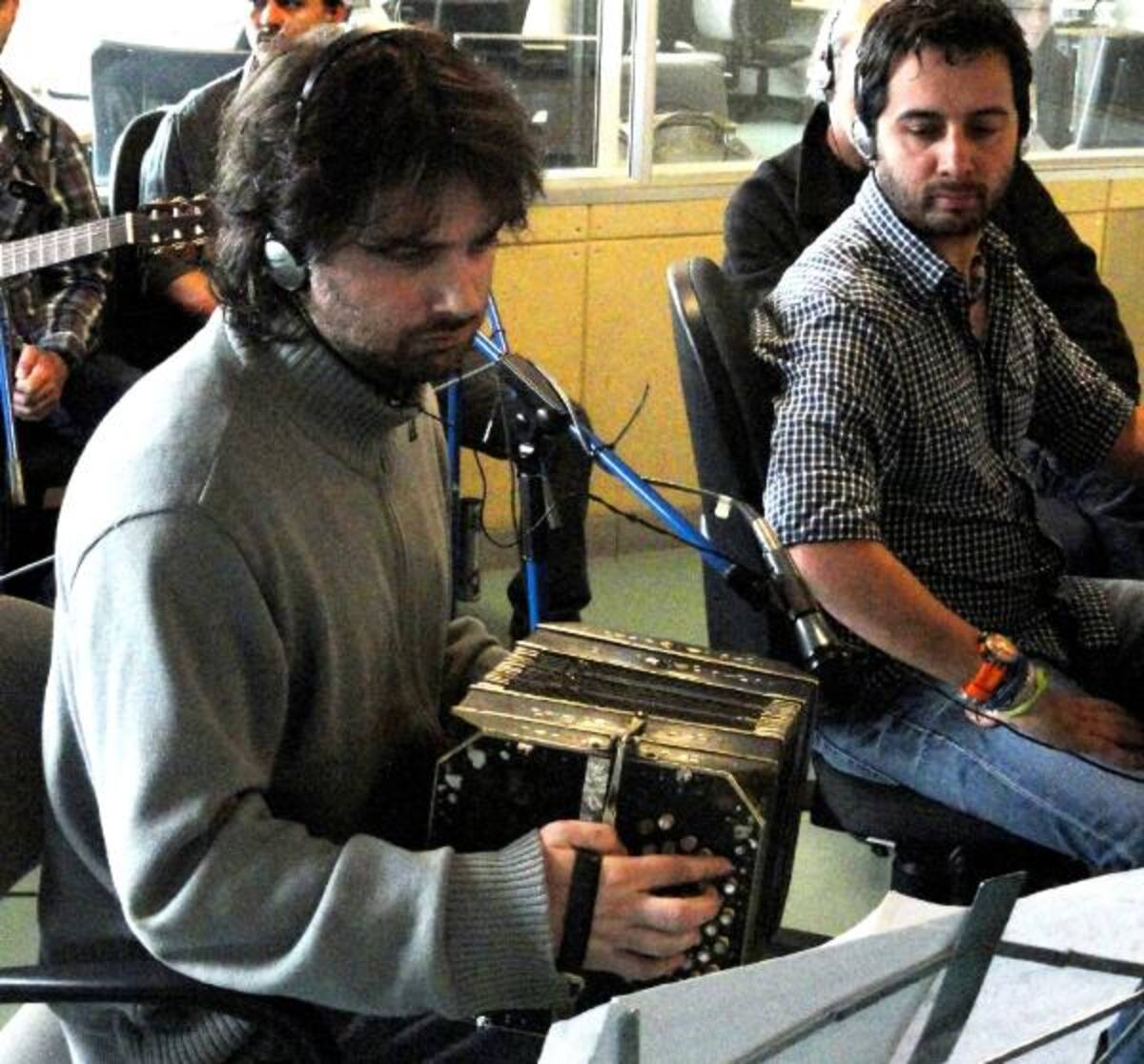 Federico Vázquez, Bandoneón, integrante de Tanghetto