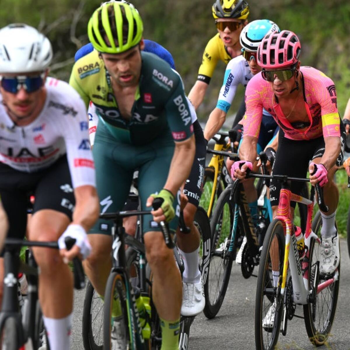 Así les fue a los colombianos en la etapa 6 de la Vuelta al País Vasco