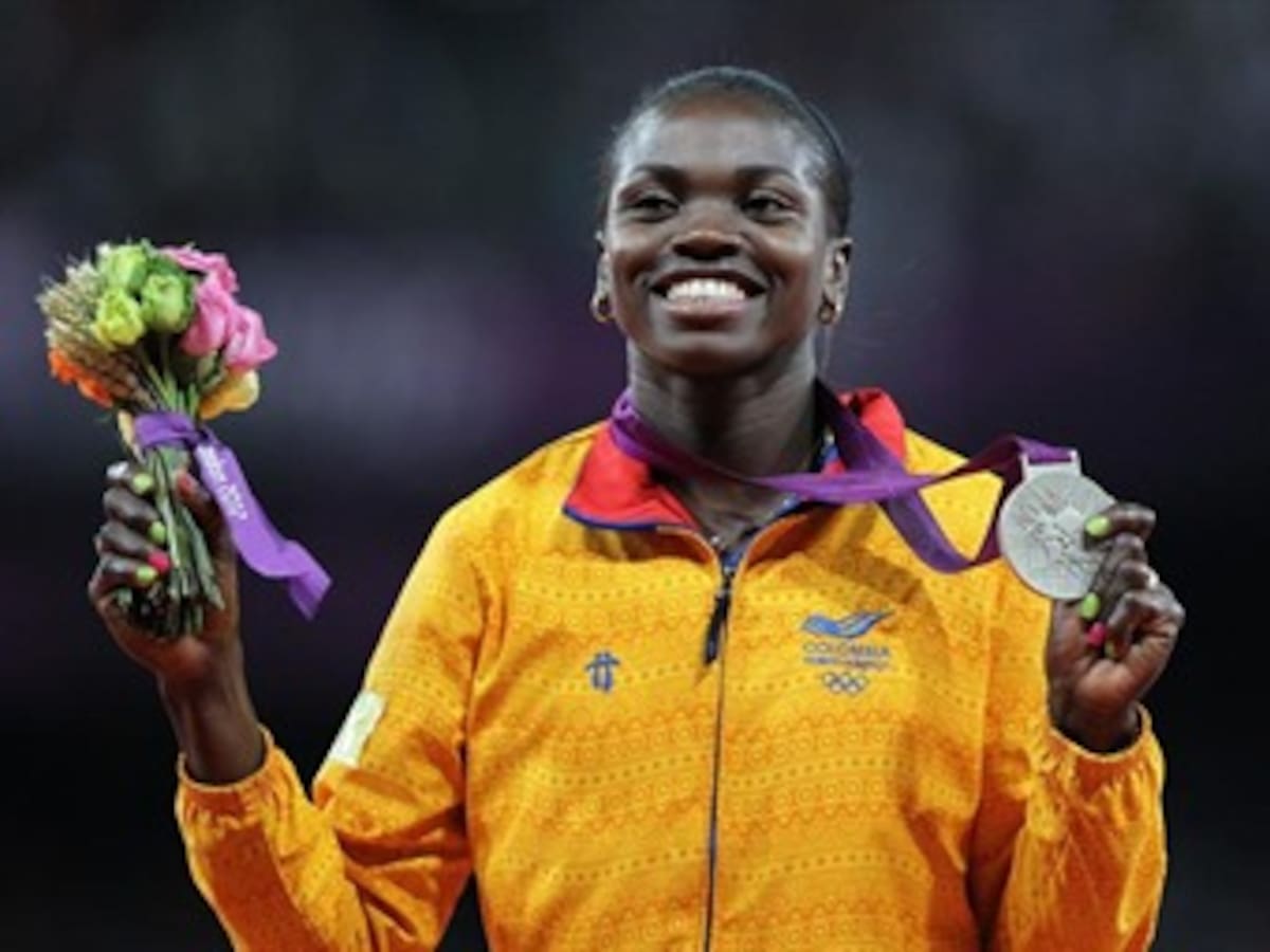 Catherine Ibargüen obtiene medalla de plata para Colombia